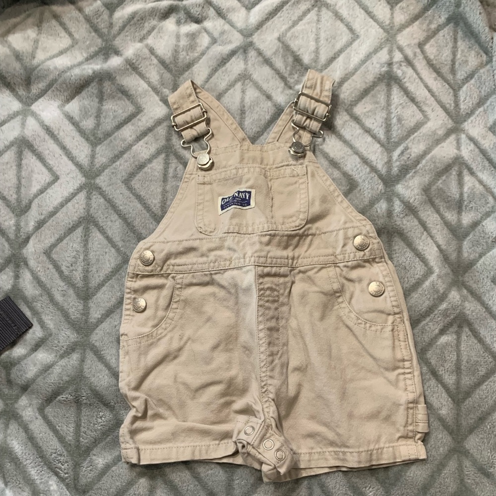 Tan Overalls
